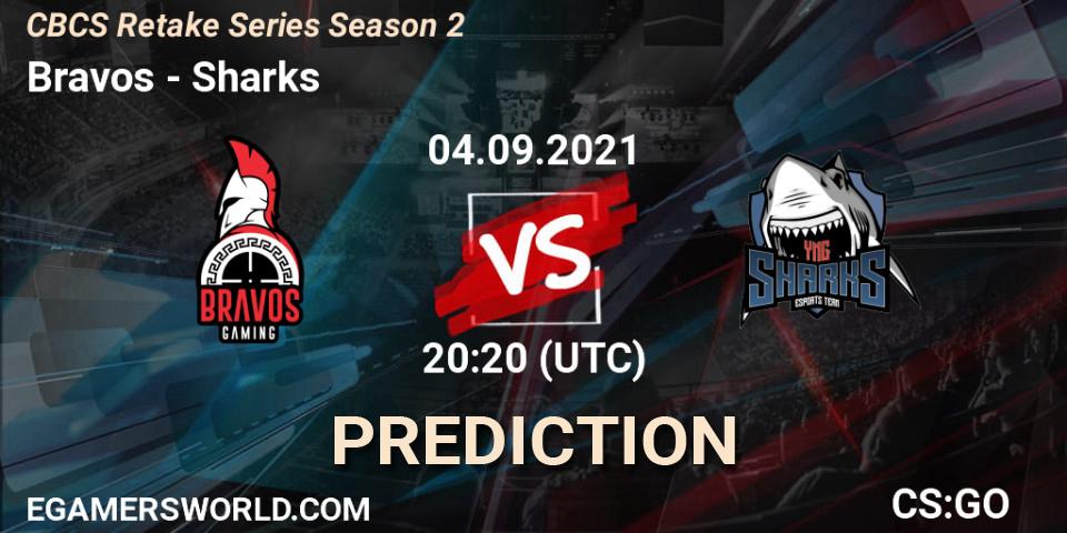Bravos - Sharks: прогноз. 04.09.2021 at 20:10, Counter-Strike (CS2), CBCS Retake Series Season 2