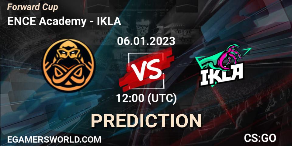 ENCE Academy - IKLA: прогноз. 06.01.2023 at 12:00, Counter-Strike (CS2), Forward Cup