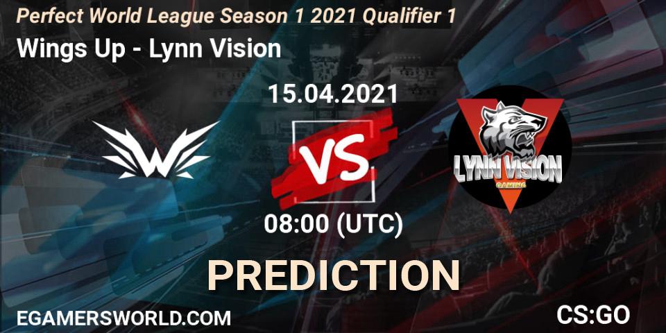 Wings Up - Team LZ: прогноз. 15.04.2021 at 08:10, Counter-Strike (CS2), Perfect World League Season 1 2021 Qualifier 1