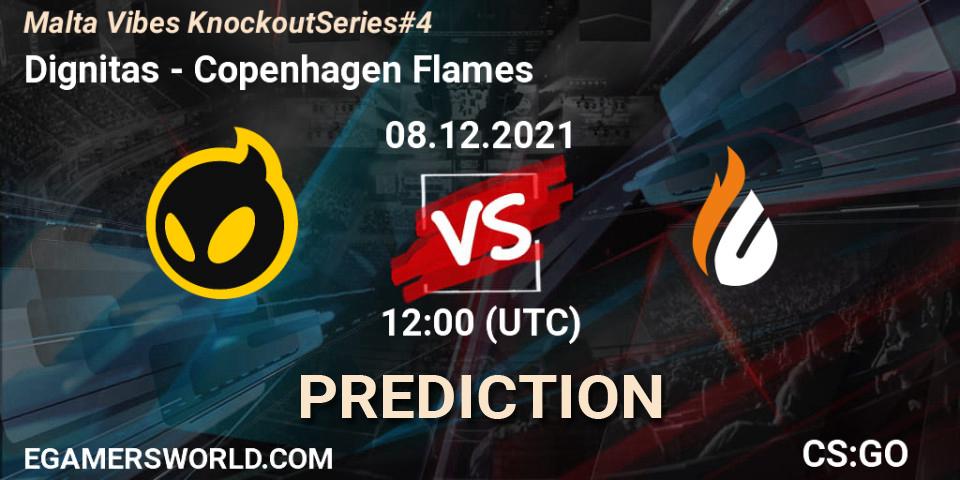 Dignitas - Copenhagen Flames: прогноз. 08.12.2021 at 12:00, Counter-Strike (CS2), Malta Vibes Knockout Series #4