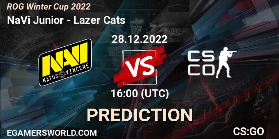 NaVi Junior - Lazer Cats: прогноз. 08.01.2023 at 12:00, Counter-Strike (CS2), ROG Winter Cup 2022