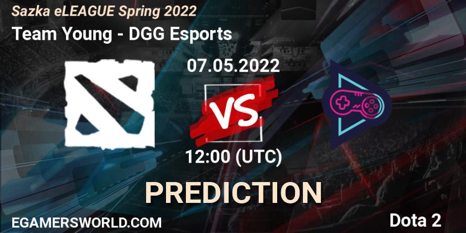 Team Young - DGG Esports: прогноз. 07.05.22, Dota 2, Sazka eLEAGUE Spring 2022