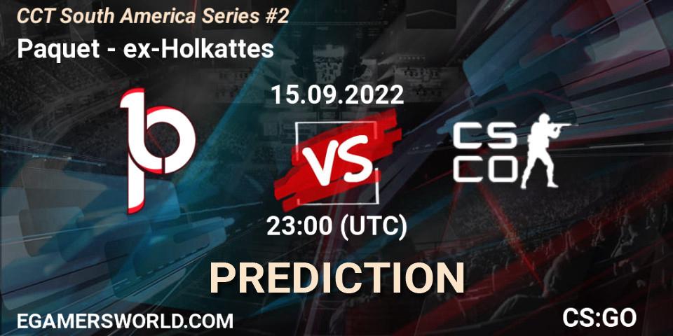 Paquetá - ex-Holkattes: прогноз. 15.09.2022 at 23:00, Counter-Strike (CS2), CCT South America Series #2