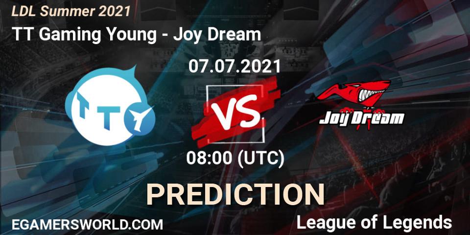 TT Gaming Young - Joy Dream: прогноз. 07.07.2021 at 09:00, LoL, LDL Summer 2021
