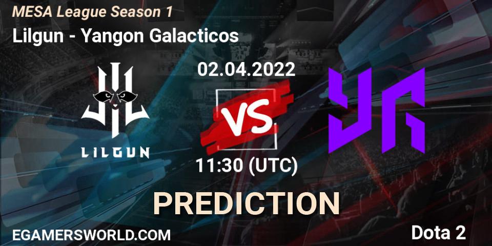 Lilgun - KOBOLDS: прогноз. 02.04.2022 at 11:31, Dota 2, MESA League Season 1