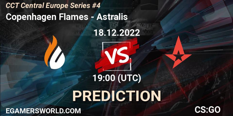 Copenhagen Flames - Astralis: прогноз. 18.12.2022 at 19:00, Counter-Strike (CS2), CCT Central Europe Series #4