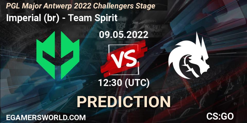 Imperial (br) - Team Spirit: прогноз. 09.05.2022 at 12:45, Counter-Strike (CS2), PGL Major Antwerp 2022 Challengers Stage