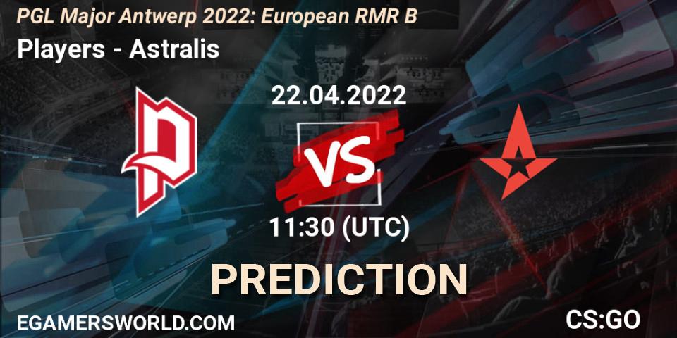 Players - Astralis: прогноз. 22.04.2022 at 11:10, Counter-Strike (CS2), PGL Major Antwerp 2022: European RMR B