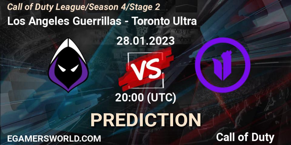 Los Angeles Guerrillas - Toronto Ultra: прогноз. 28.01.23, Call of Duty, Call of Duty League 2023: Stage 2 Major Qualifiers