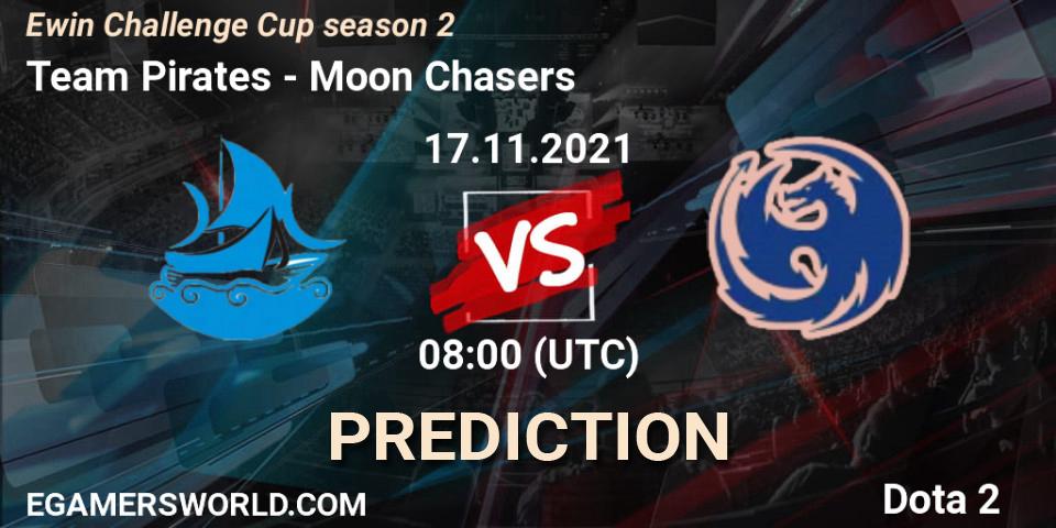 Team Pirates - Moon Chasers: прогноз. 17.11.21, Dota 2, Ewin Challenge Cup season 2