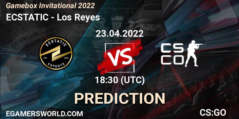 ECSTATIC - Los Reyes: прогноз. 23.04.2022 at 18:20, Counter-Strike (CS2), Gamebox Invitational 2022