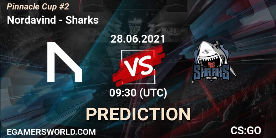 Nordavind - Sharks: прогноз. 28.06.21, CS2 (CS:GO), Pinnacle Cup #2