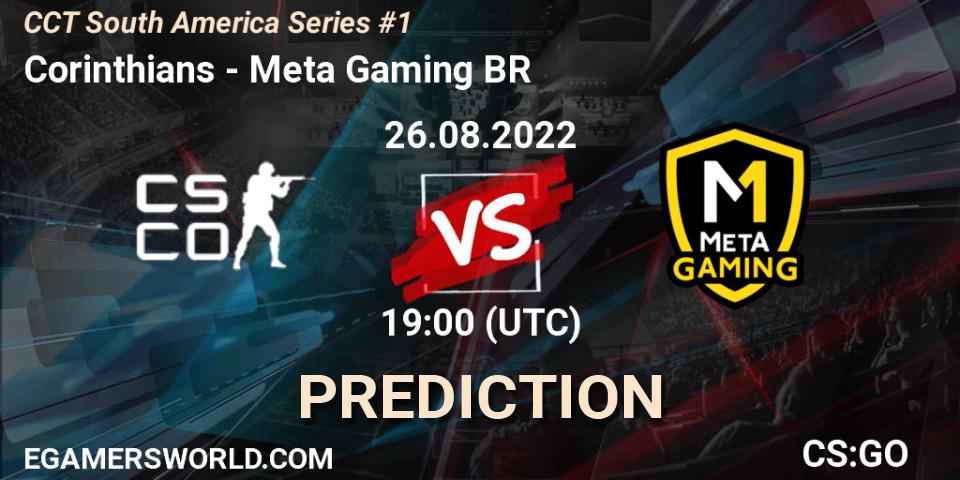 Corinthians - Meta Gaming BR: прогноз. 26.08.2022 at 19:00, Counter-Strike (CS2), CCT South America Series #1