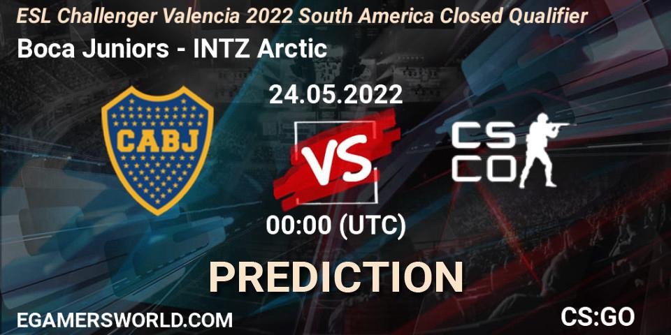 Boca Juniors - INTZ Arctic: прогноз. 24.05.2022 at 00:00, Counter-Strike (CS2), ESL Challenger Valencia 2022 South America Closed Qualifier