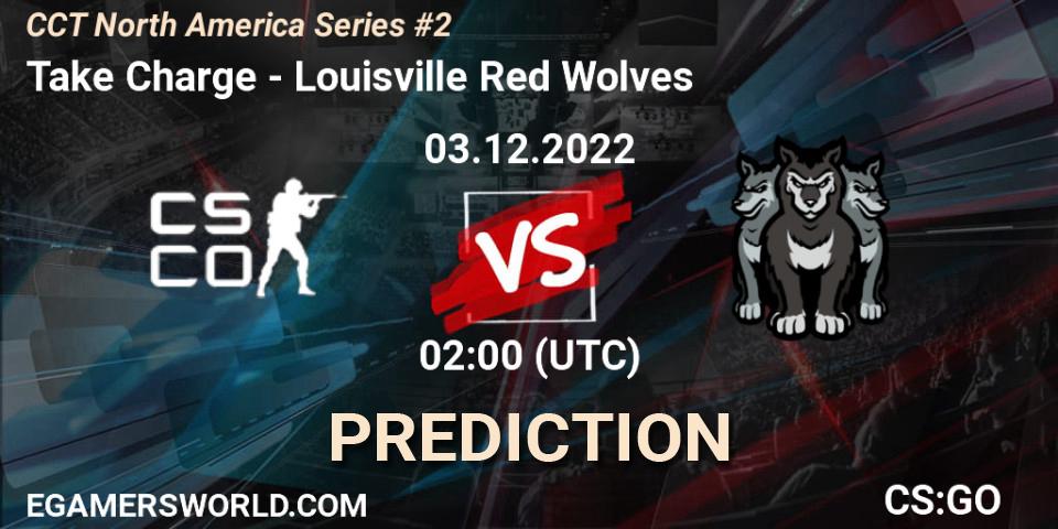 Take Charge - Louisville Red Wolves: прогноз. 03.12.22, CS2 (CS:GO), CCT North America Series #2