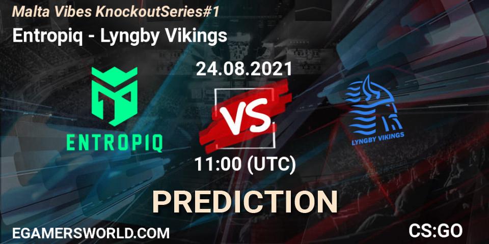 Entropiq - Lyngby Vikings: прогноз. 24.08.2021 at 14:00, Counter-Strike (CS2), Malta Vibes Knockout Series #1
