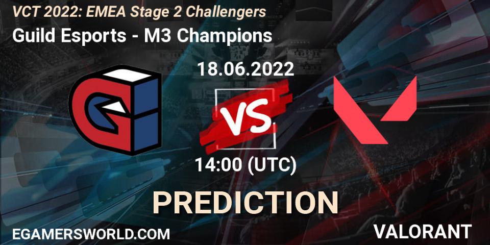 Guild Esports - M3 Champions: прогноз. 18.06.22, VALORANT, VCT 2022: EMEA Stage 2 Challengers
