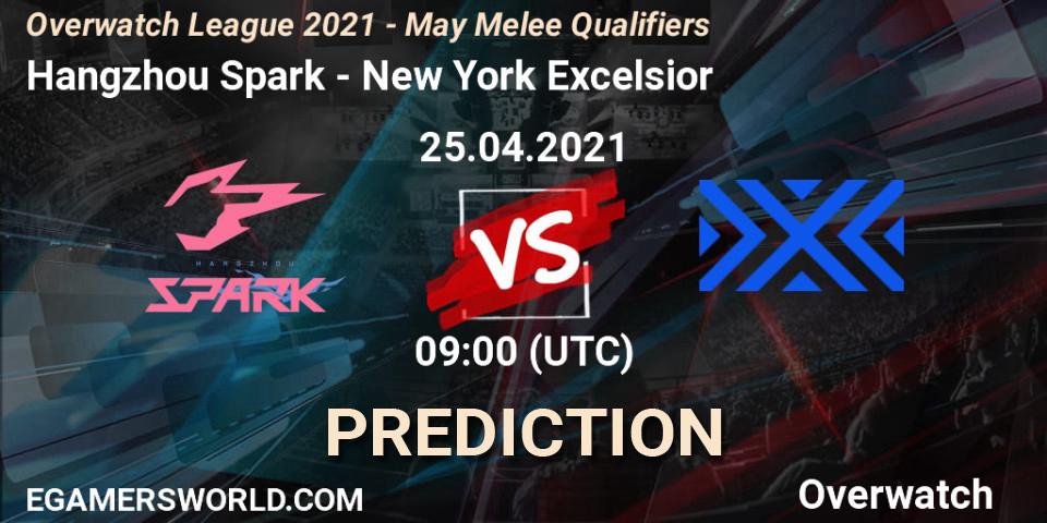 Hangzhou Spark - New York Excelsior: прогноз. 25.04.2021 at 09:00, Overwatch, Overwatch League 2021 - May Melee Qualifiers