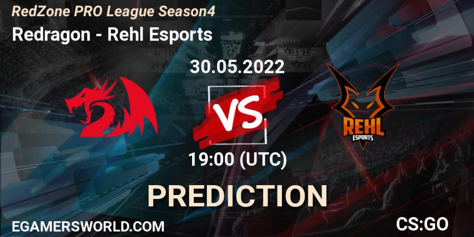 Redragon - Rehl Esports: прогноз. 30.05.2022 at 19:00, Counter-Strike (CS2), RedZone PRO League Season 4