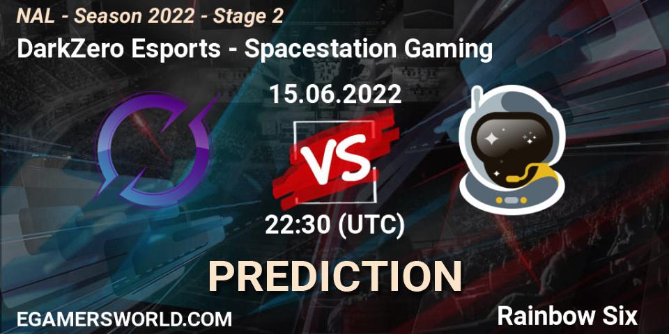 DarkZero Esports - Spacestation Gaming: прогноз. 15.06.2022 at 22:30, Rainbow Six, NAL - Season 2022 - Stage 2