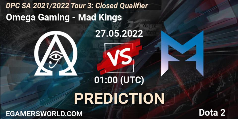 Omega Gaming - Mad Kings: прогноз. 27.05.2022 at 01:11, Dota 2, DPC SA 2021/2022 Tour 3: Closed Qualifier