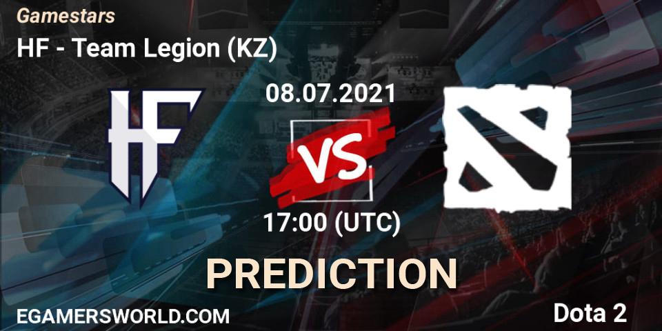 HF - Team Legion (KZ): прогноз. 08.07.2021 at 17:00, Dota 2, Gamestars