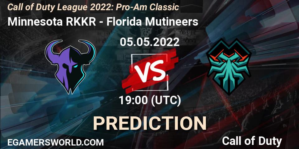 Minnesota RØKKR - Florida Mutineers: прогноз. 05.05.22, Call of Duty, Call of Duty League 2022: Pro-Am Classic