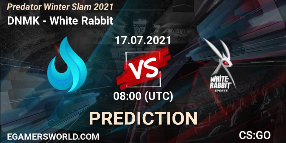 DNMK - White Rabbit: прогноз. 17.07.2021 at 08:00, Counter-Strike (CS2), Predator Winter Slam 2021