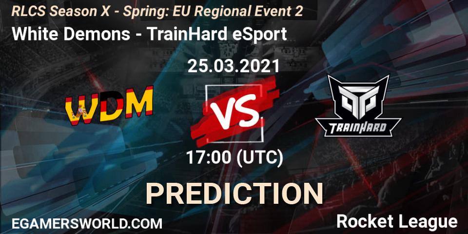 White Demons - TrainHard eSport: прогноз. 25.03.2021 at 17:00, Rocket League, RLCS Season X - Spring: EU Regional Event 2