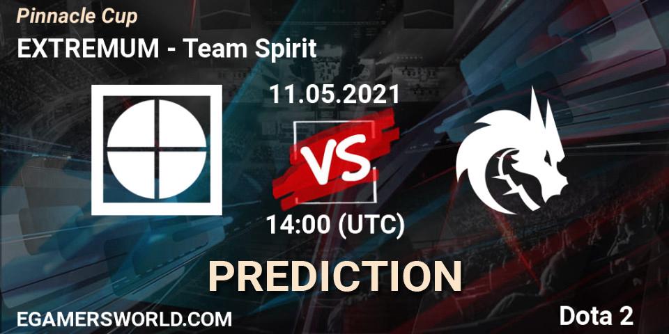 EXTREMUM - Team Spirit: прогноз. 11.05.21, Dota 2, Pinnacle Cup 2021 Dota 2