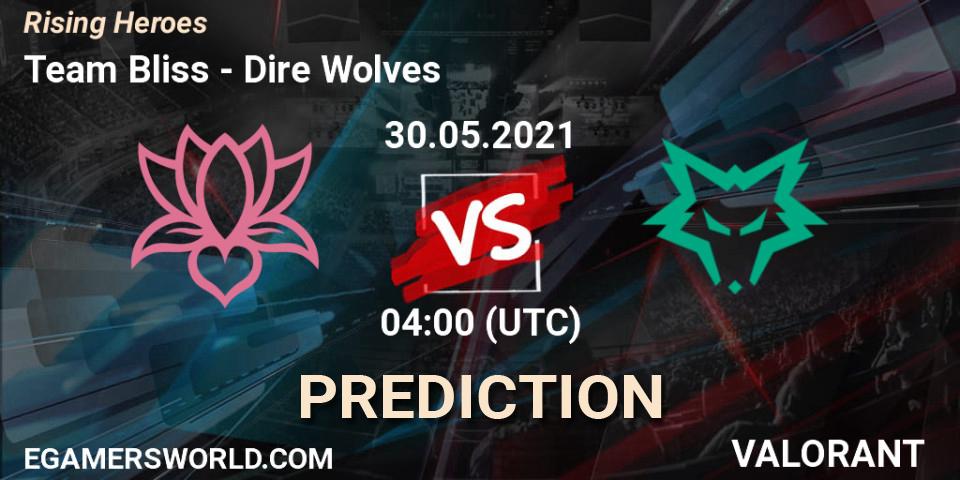 Team Bliss - Dire Wolves: прогноз. 30.05.2021 at 04:00, VALORANT, Rising Heroes