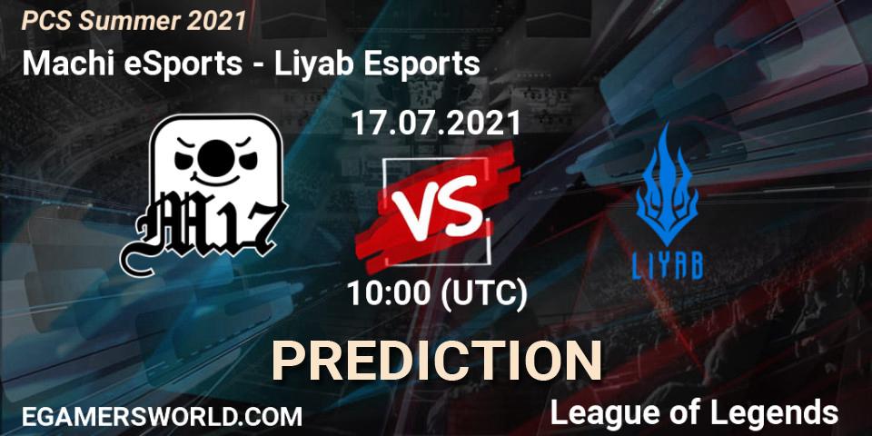 Machi eSports - Liyab Esports: прогноз. 17.07.2021 at 10:00, LoL, PCS Summer 2021