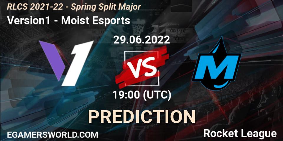 Version1 - Moist Esports: прогноз. 29.06.22, Rocket League, RLCS 2021-22 - Spring Split Major