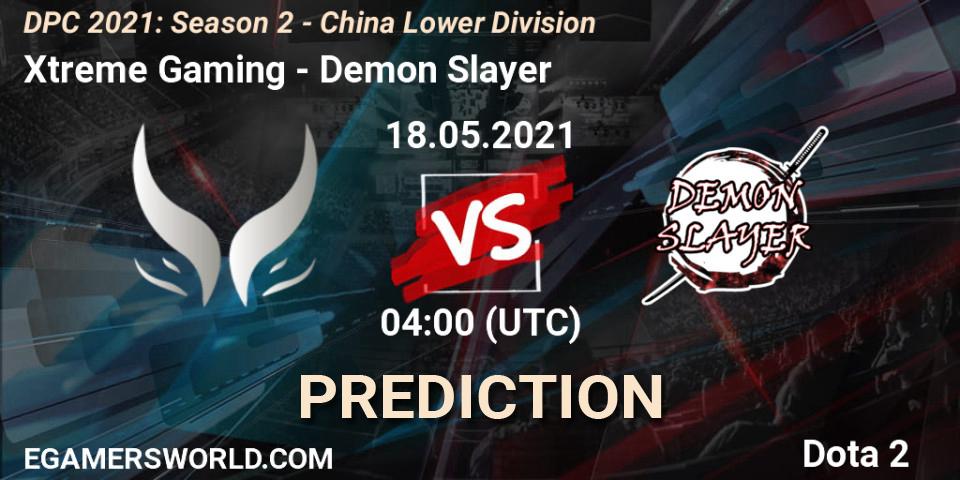 Xtreme Gaming - Demon Slayer: прогноз. 18.05.2021 at 03:56, Dota 2, DPC 2021: Season 2 - China Lower Division