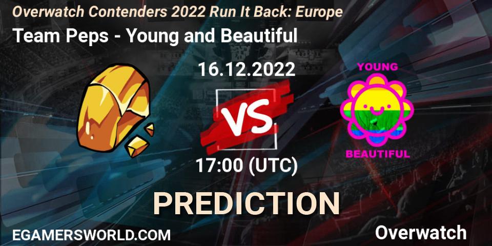 Team Peps - Young and Beautiful: прогноз. 16.12.22, Overwatch, Overwatch Contenders 2022 Run It Back: Europe