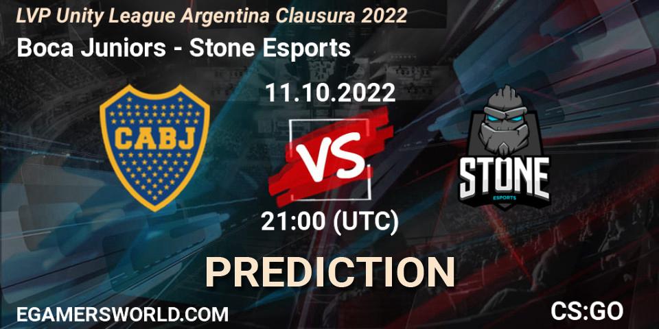 Boca Juniors - Stone Esports: прогноз. 11.10.2022 at 21:00, Counter-Strike (CS2), LVP Unity League Argentina Clausura 2022
