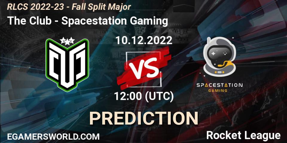 The Club - Spacestation Gaming: прогноз. 10.12.22, Rocket League, RLCS 2022-23 - Fall Split Major