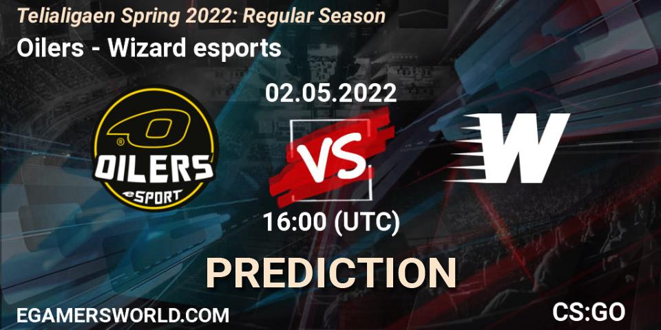 Oilers - Wizard esports: прогноз. 02.05.2022 at 16:00, Counter-Strike (CS2), Telialigaen Spring 2022: Regular Season