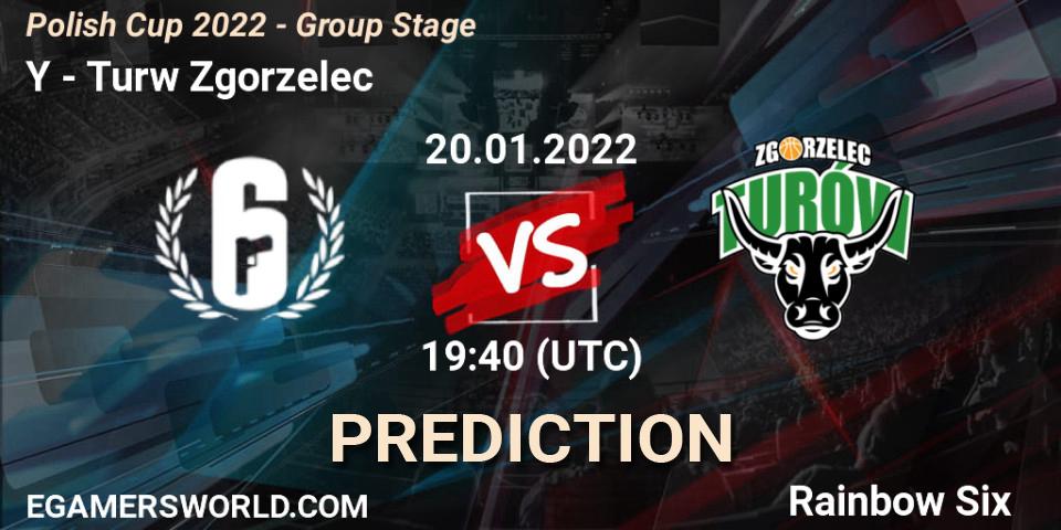 YŚ - Turów Zgorzelec: прогноз. 20.01.2022 at 19:40, Rainbow Six, Polish Cup 2022 - Group Stage