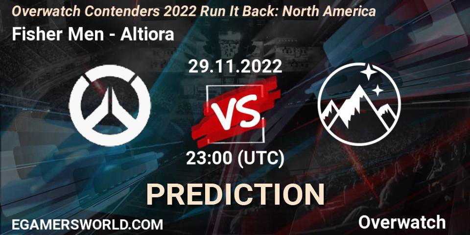 Fisher Men - Altiora: прогноз. 08.12.2022 at 23:00, Overwatch, Overwatch Contenders 2022 Run It Back: North America