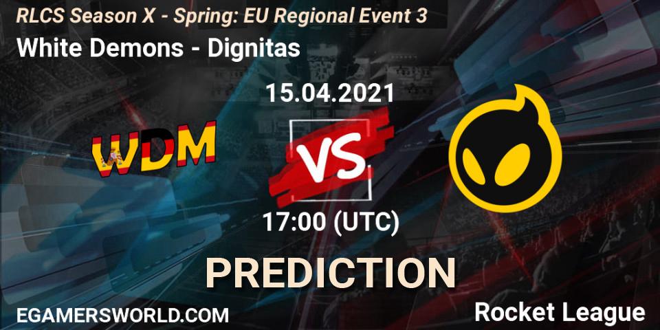 White Demons - Dignitas: прогноз. 15.04.2021 at 17:00, Rocket League, RLCS Season X - Spring: EU Regional Event 3
