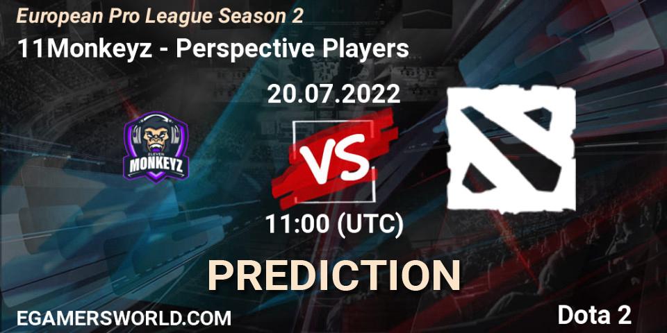 11Monkeyz - Perspective Players: прогноз. 20.07.2022 at 11:06, Dota 2, European Pro League Season 2