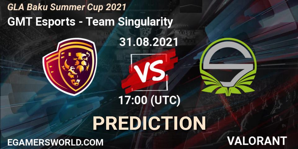 GMT Esports - Team Singularity: прогноз. 31.08.2021 at 17:00, VALORANT, GLA Baku Summer Cup 2021
