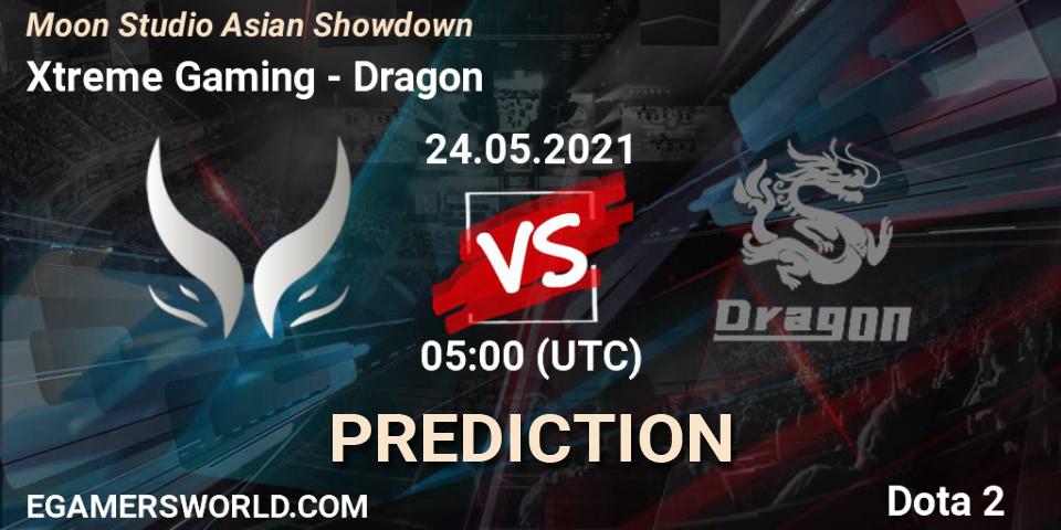 Xtreme Gaming - Dragon: прогноз. 24.05.2021 at 05:03, Dota 2, Moon Studio Asian Showdown