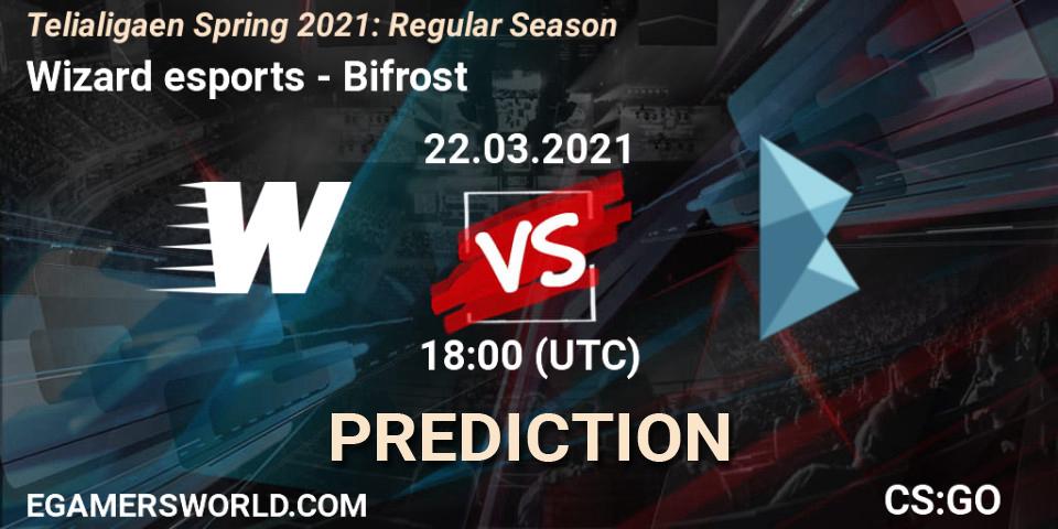 Wizard esports - Bifrost: прогноз. 22.03.2021 at 18:00, Counter-Strike (CS2), Telialigaen Spring 2021: Regular Season