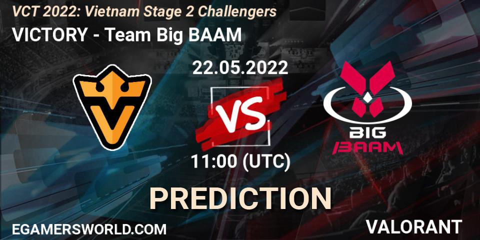 VICTORY - Team Big BAAM: прогноз. 22.05.2022 at 11:00, VALORANT, VCT 2022: Vietnam Stage 2 Challengers