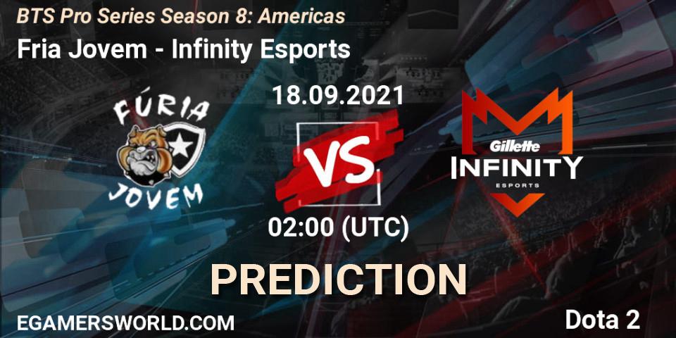 FG - Infinity Esports: прогноз. 18.09.2021 at 02:30, Dota 2, BTS Pro Series Season 8: Americas