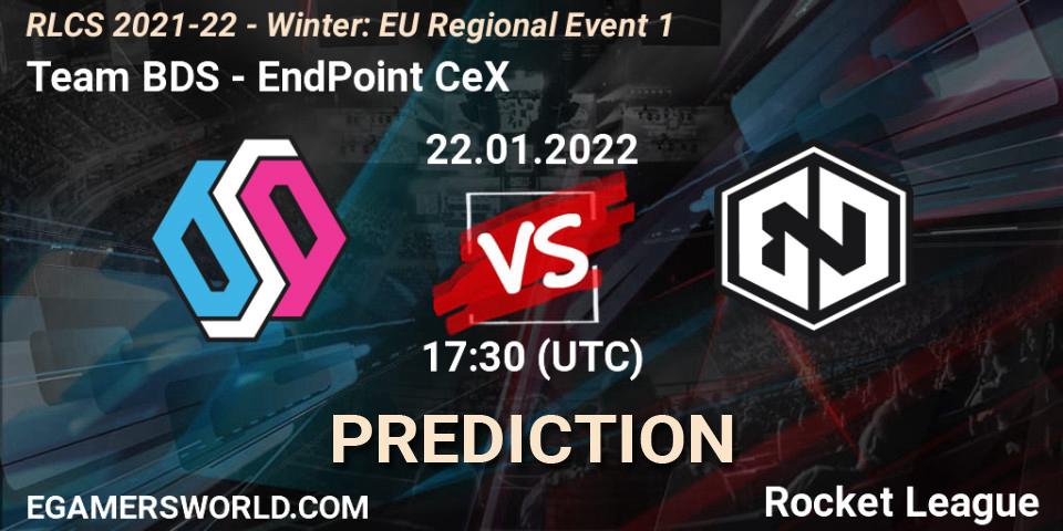 Team BDS - EndPoint CeX: прогноз. 22.01.2022 at 18:15, Rocket League, RLCS 2021-22 - Winter: EU Regional Event 1