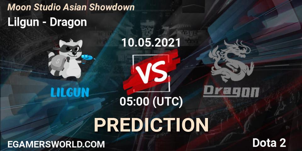 Lilgun - Dragon: прогноз. 10.05.2021 at 05:06, Dota 2, Moon Studio Asian Showdown