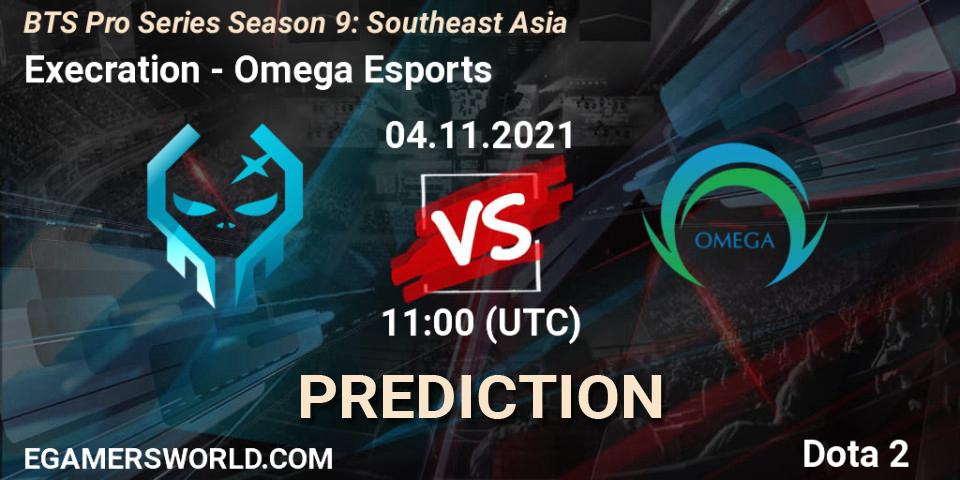 Execration - Omega Esports: прогноз. 04.11.2021 at 11:35, Dota 2, BTS Pro Series Season 9: Southeast Asia